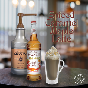 Spiced Caramel Maple Latte