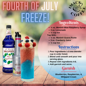 FOURTH OF JULY FREEZE!!!