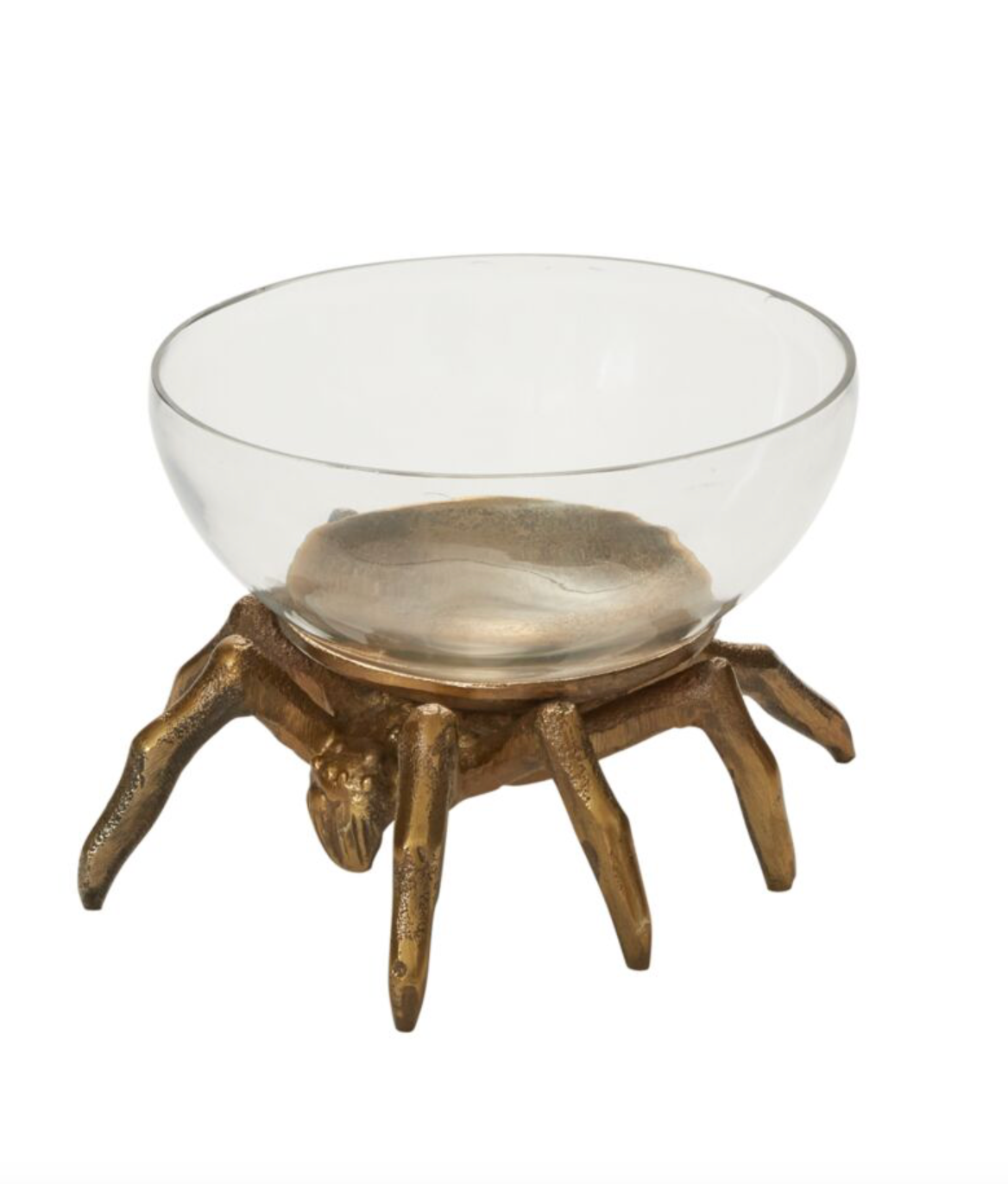 Spider Brass Candy Bowl