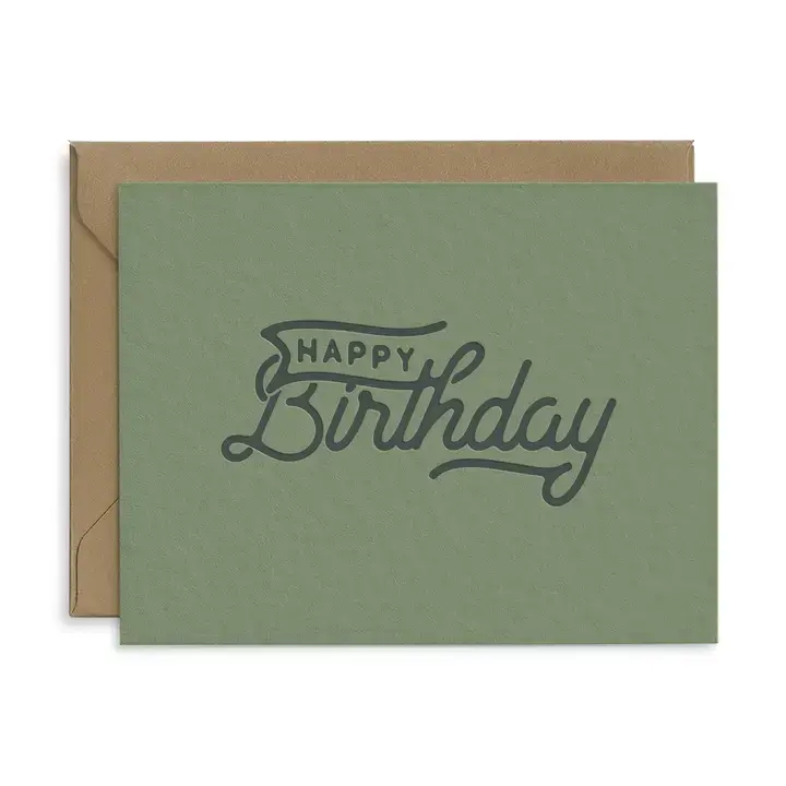 Happy Birthday Greeting Card