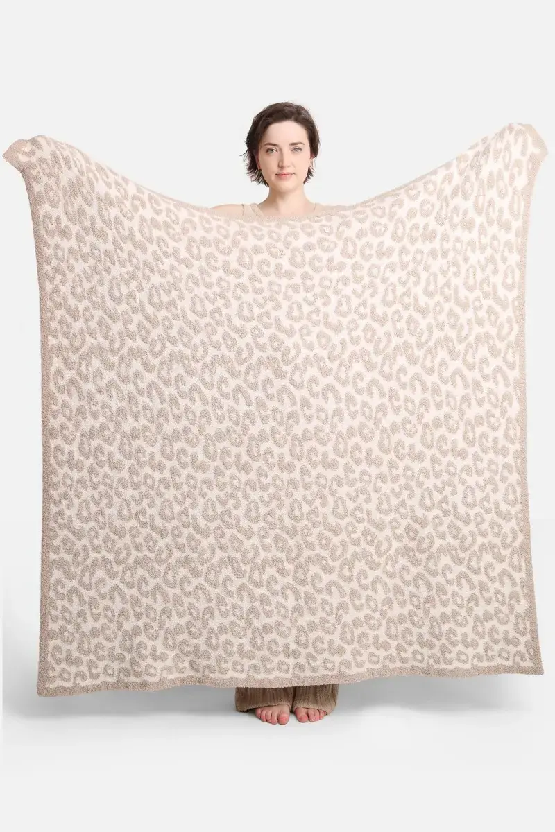 Leopard Print Throw