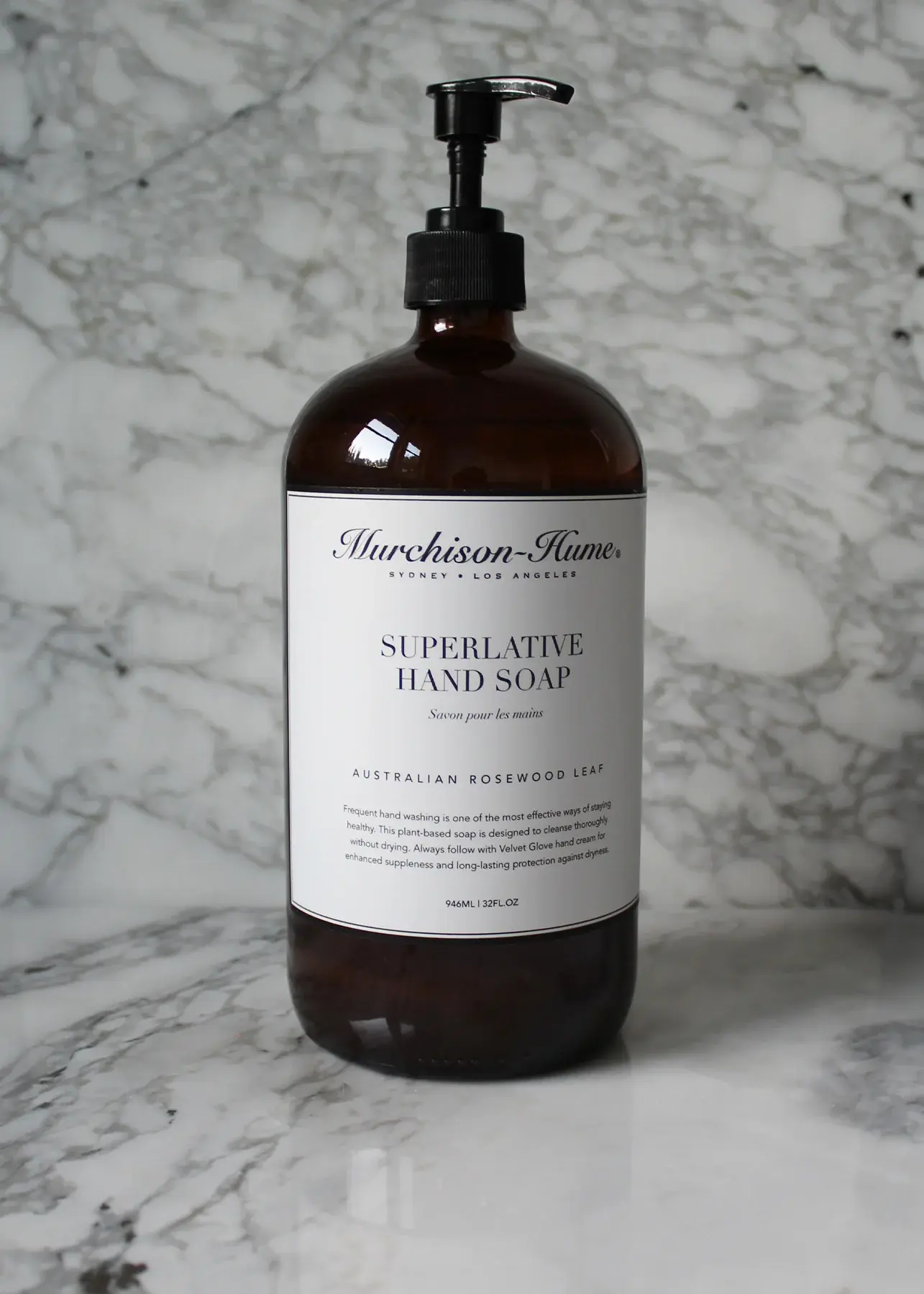 Organic Hand Soap 32Oz, Australian Rosewood Leaf