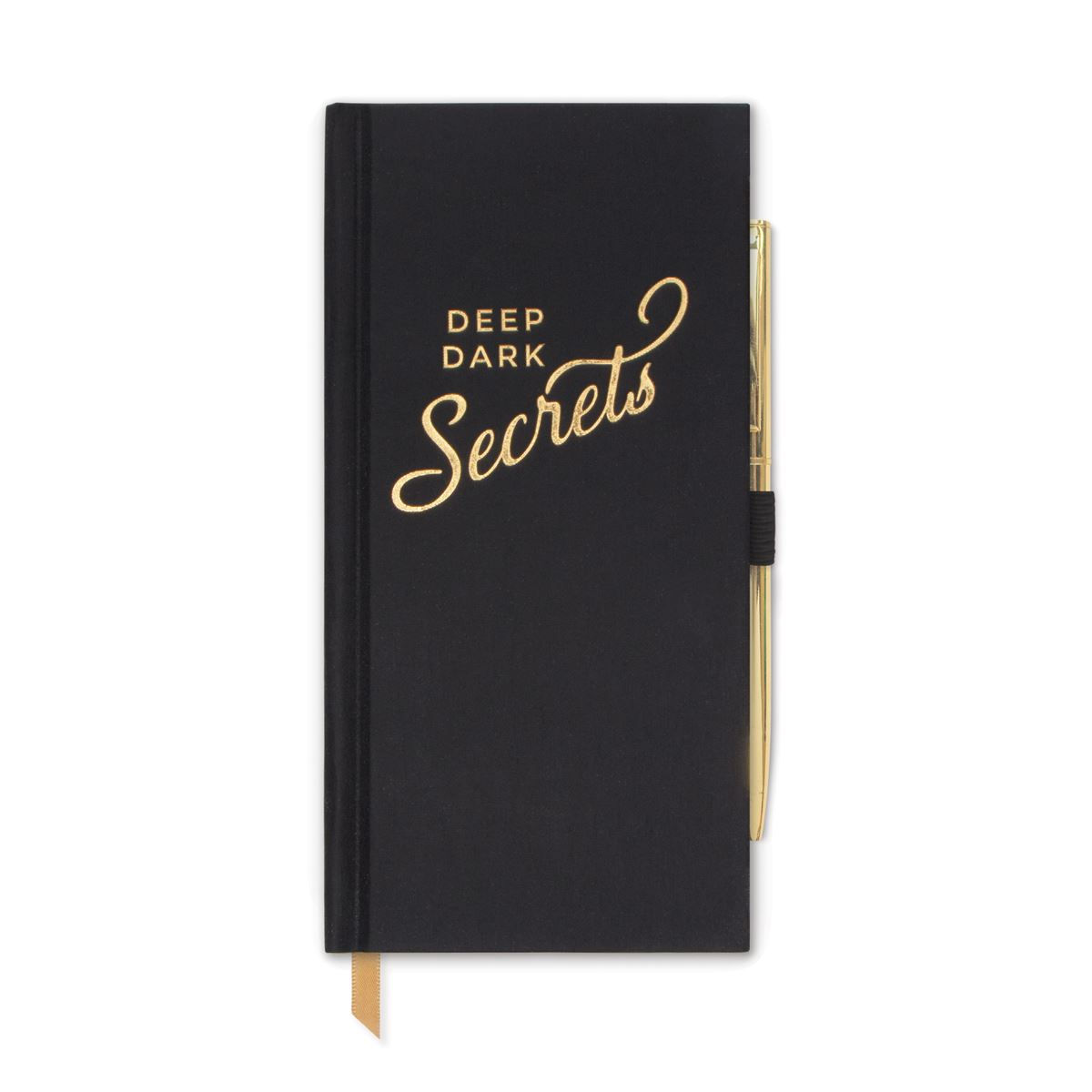 "Deep Dark Secrets"Notebook W/ Pen