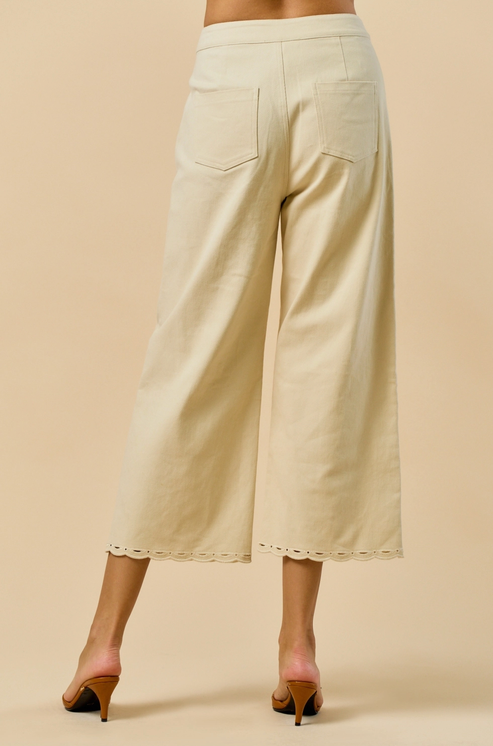 Thumbnail: SCALLOP CUT PANTS