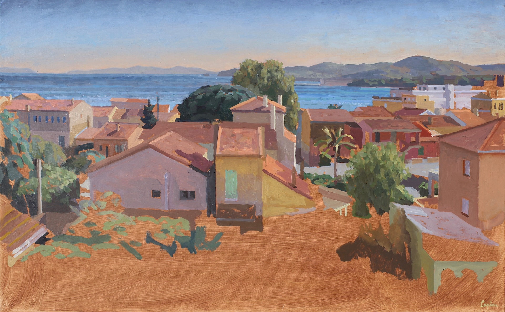 Vue de la chambre 11 - Le Lavandou