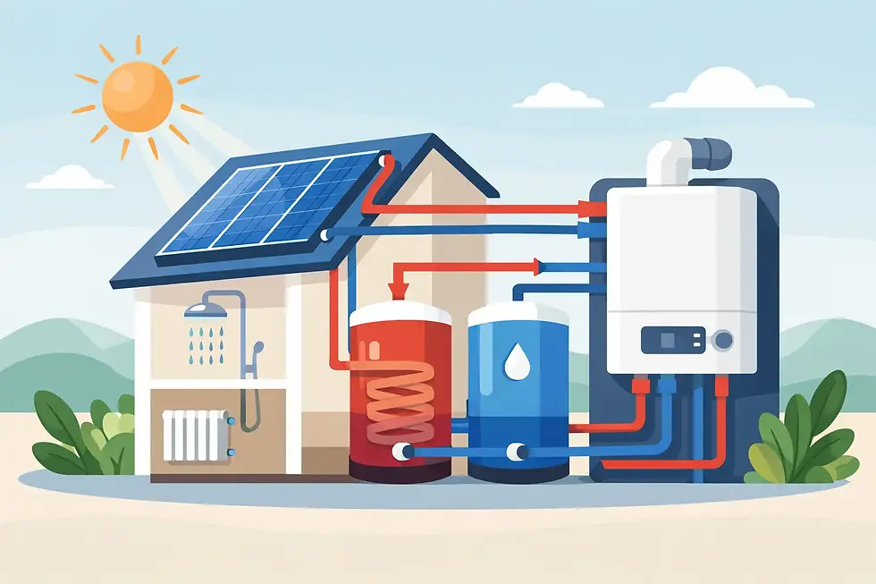Can a Solar Thermal and Combi Boiler Work Together?