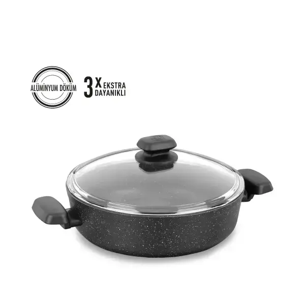 Korkmaz Ornella 26x7 cm Short Casserole