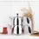 Thumbnail: Korkmaz Flora Black Maxi Teapot Set 2 lt