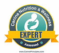 Canine Nutrition &WEllness expert badge