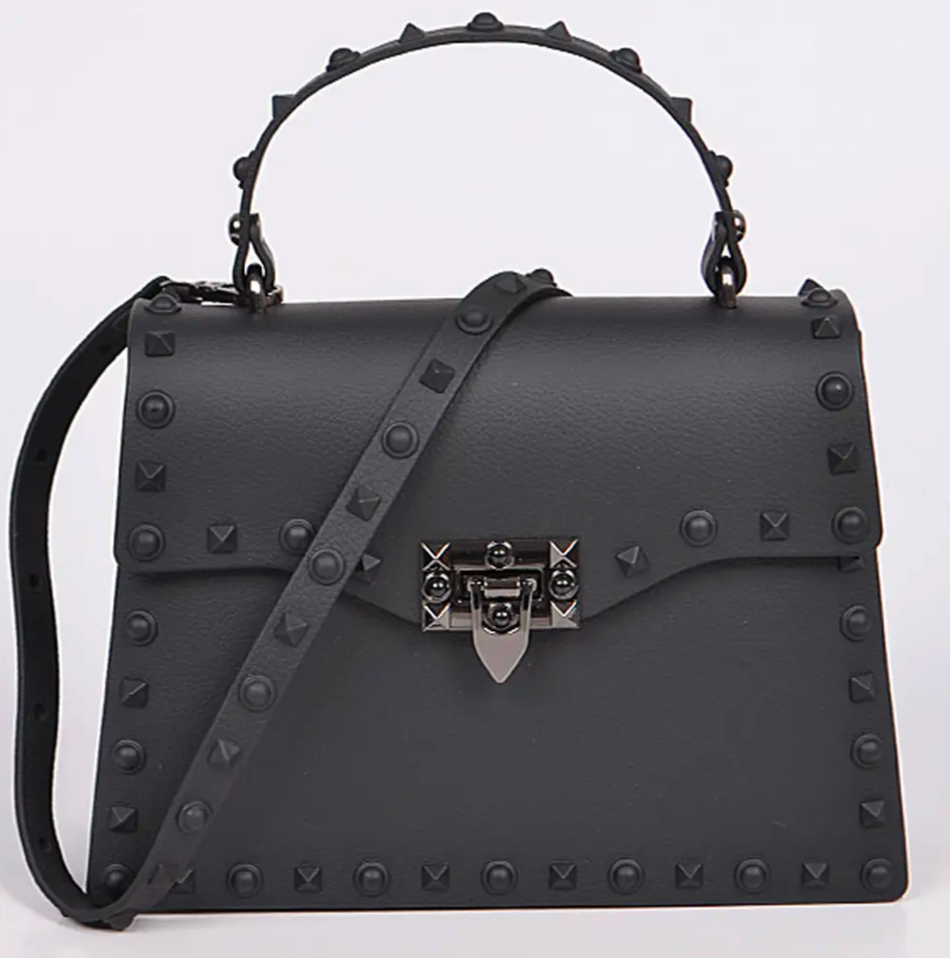Blackout Studded Jelly Bag 