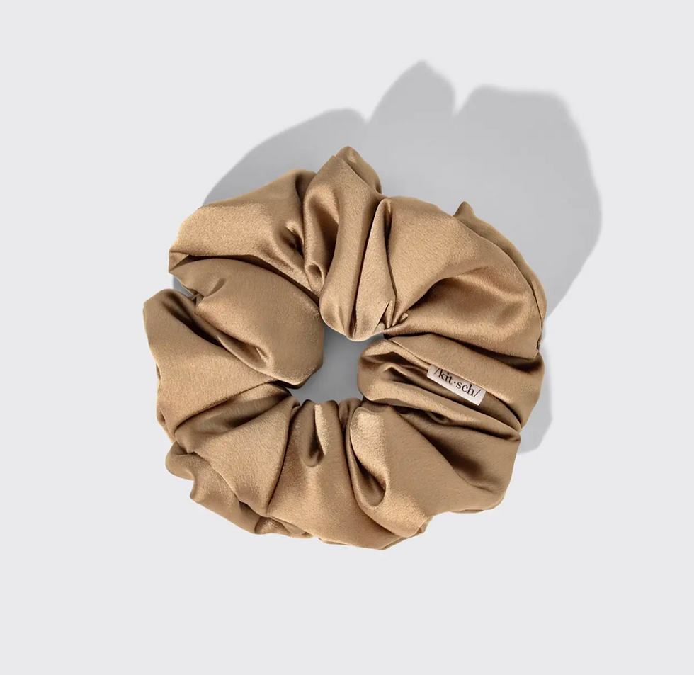 Thumbnail: Kitsch Satin Jumbo Hair Scrunchies 4 Pack 