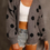 Thumbnail: Long Sleeve Polkadot Open Front Cardigan 