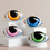 Thumbnail: Ceramic Eye Statue in Pink 