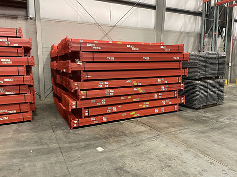 Pallet Rack Step Beams | Georgia Pallet Rack | Industrial Shelving