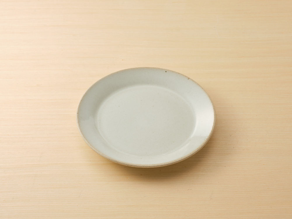 4B.00.04灰白斜邊甜點盤