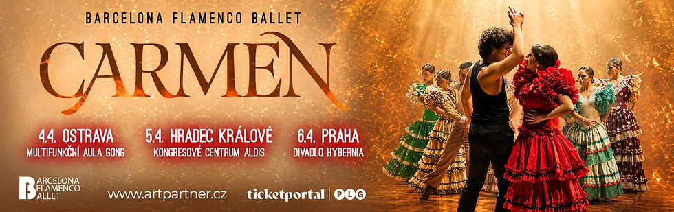 Barcelona Flamenco Ballet uvádí „Carmen“ – flamenco v Praze, Ostravě a Hradci Králové