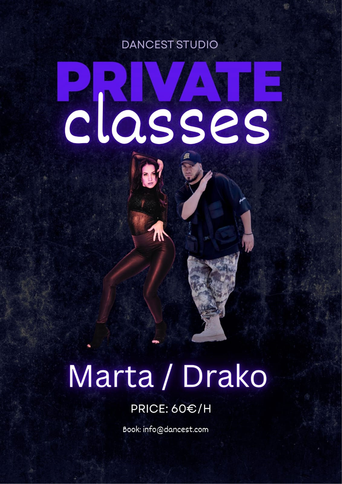 PRIVATE CLASSES with Marta /Drako