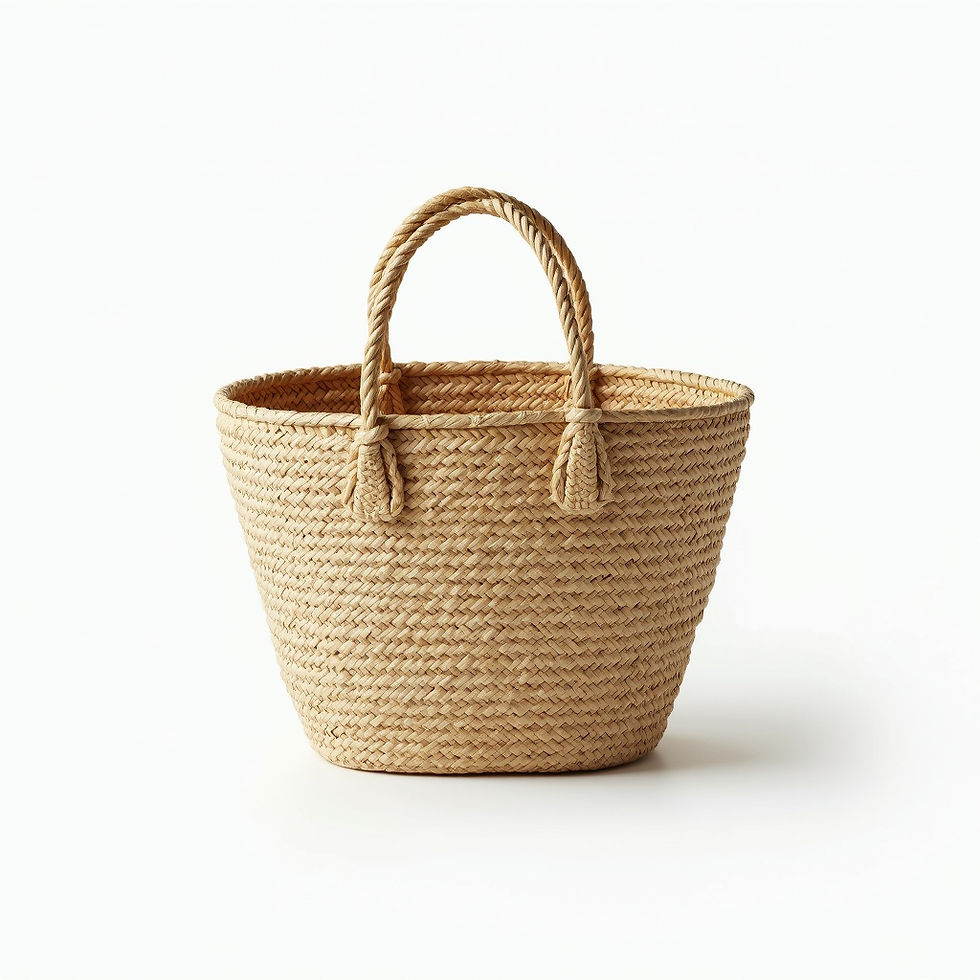 Woven Seagrass Basket