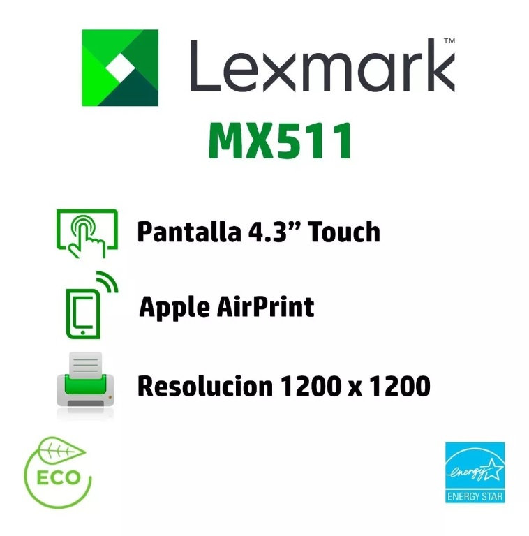 Multifuncional Lexmark Mx511 Usada | Punto Mayorista Tech