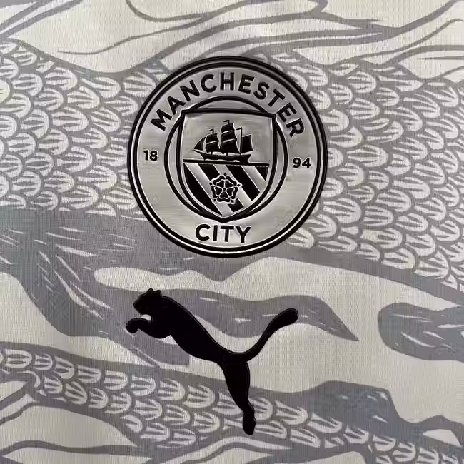 Thumbnail: 2023/2024 Manchester City Special Edition Grey Football Shirt 1:1 Thai Quality