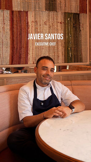 Executive Chef Javier Santos at Twine restaurant, Ansty Hall.