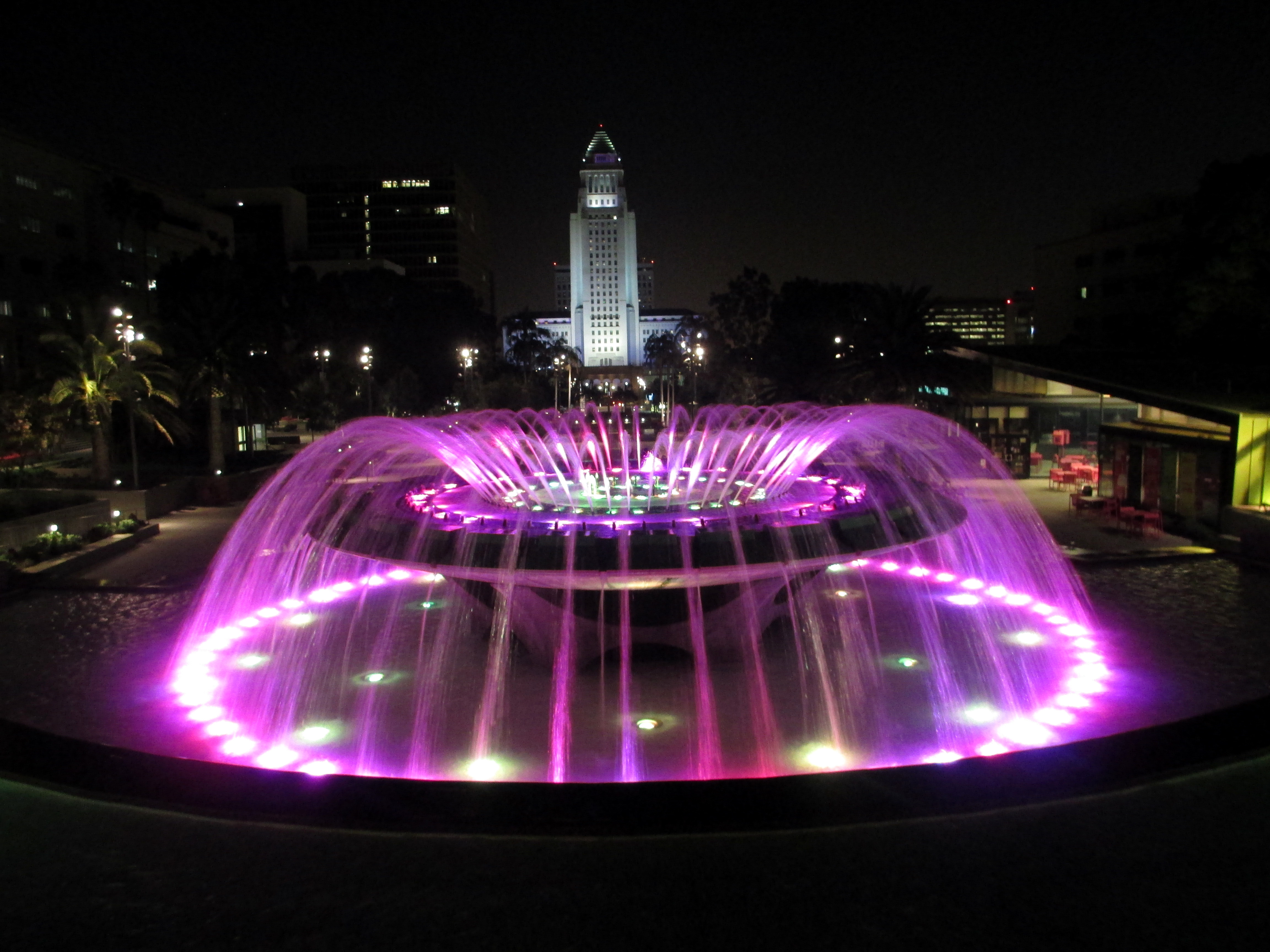 Purple Fountain