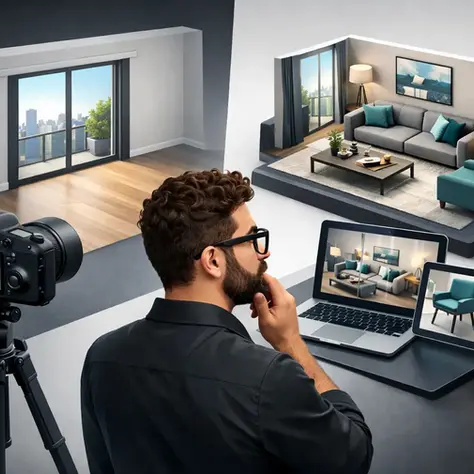 Real Estate Photography vs Virtual Staging