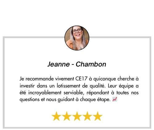 Commentaire d'un client
