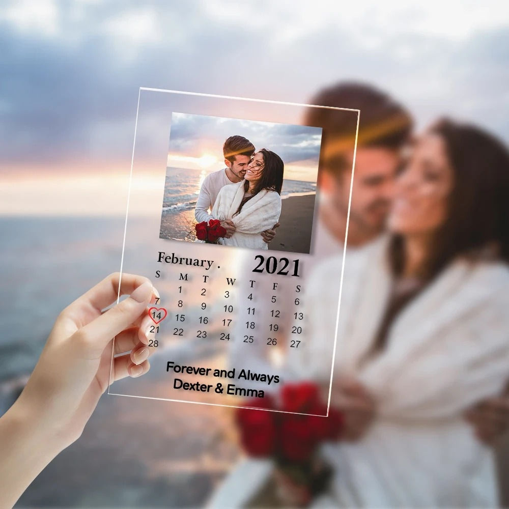 [ A4 size] Calender Arcylic Plaque