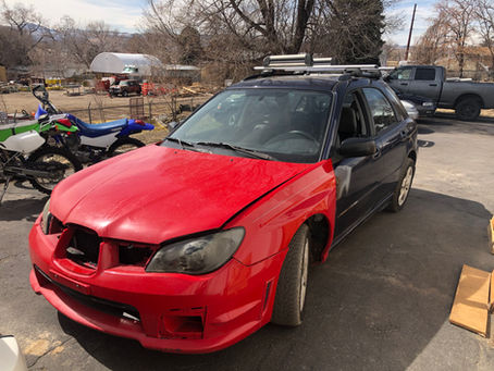 2006 Subaru Impreza Wagon 2.5L 152k M/T Blue/red