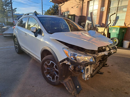 2016 Subaru Crosstrek XV 2.5L White 54K 5 speed Manual Transmission