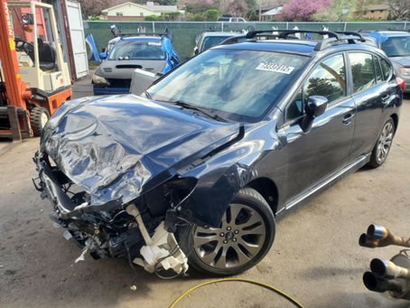 2016 Subaru Impreza wagon 2.0L 65K Black CVT