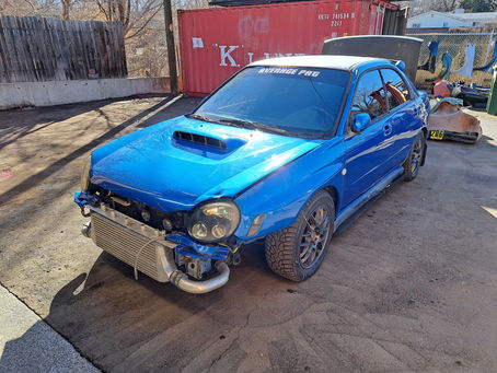 2002 Subaru Impreza WRX Sedan 2.0L 148K Blue 5 Speed Manual transmission