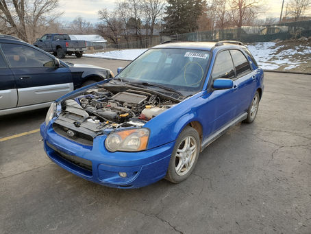 2004 Subaru WRX Wagon 215K Blue M/T 5 speed