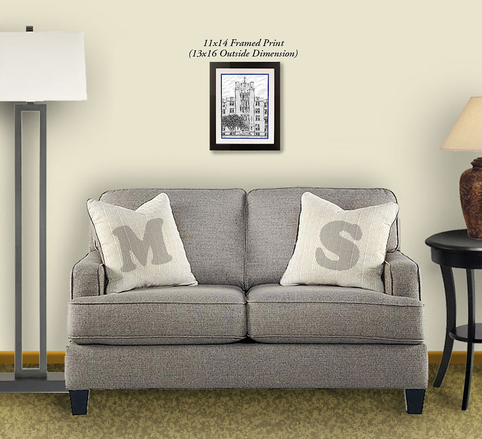 Thumbnail: Mount Saint Mary College wall art by Michael Smith