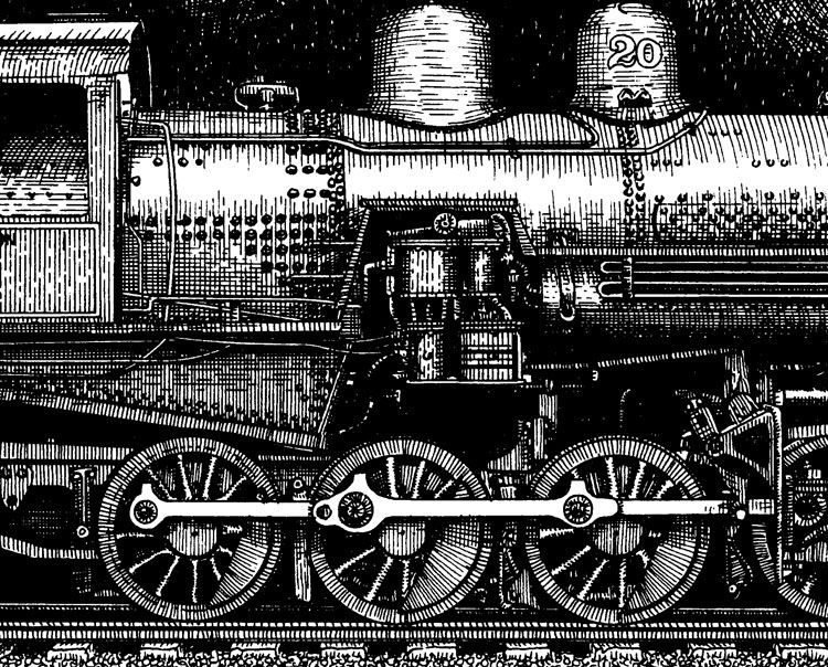 Thumbnail: The Engineer art print by Michael Smith