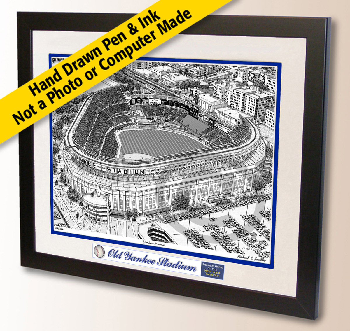Old Yankee Stadium wall art