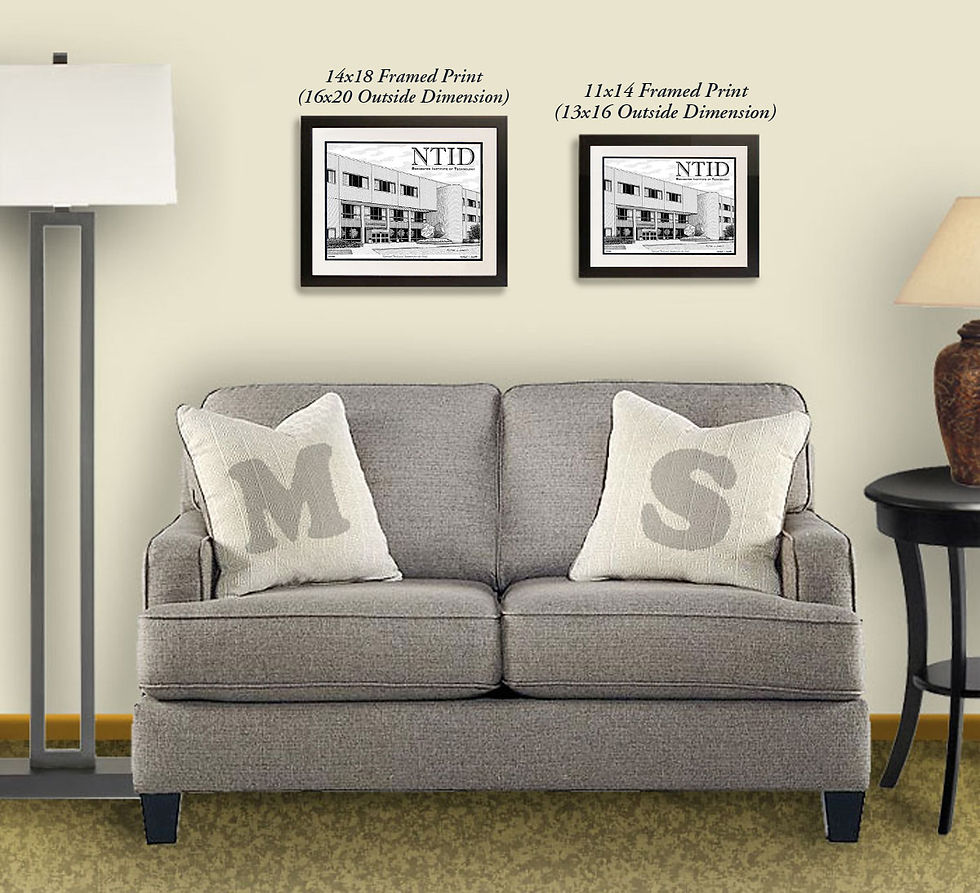 Thumbnail: RIT NTID wall art by Michael Smith