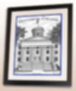 Gettysburg College wall art print by Michael Smith