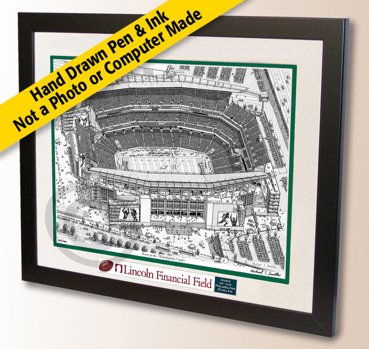Lincoln Financial Field wall art