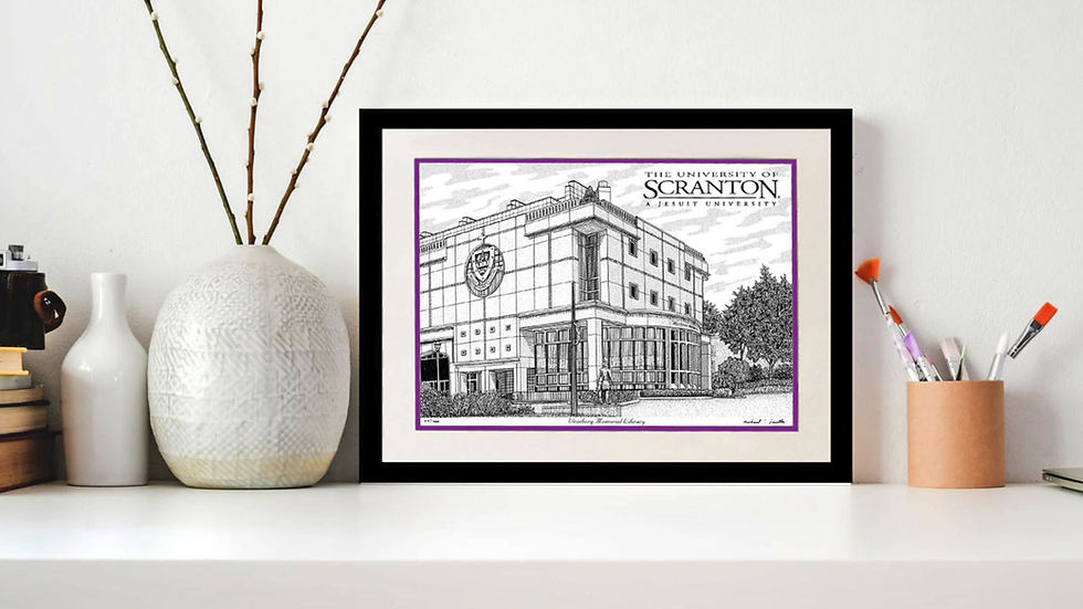 Thumbnail: University of Scranton art video by Michael Smith