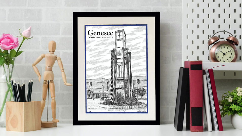Thumbnail: Genesee Community College art video by Michael Smith