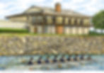 Thumbnail: Canisius High School rowing art print by Michael Smith