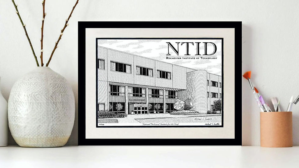 Thumbnail: RIT NTID art video by Michael Smith