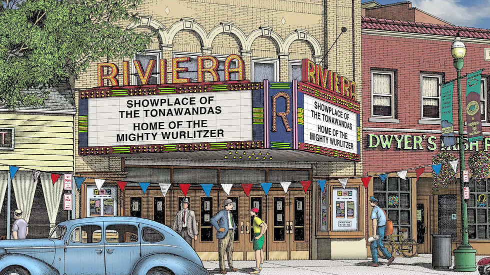 Thumbnail: Riviera Theater in North Tonawanda video