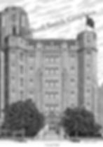 Temple University wall art print