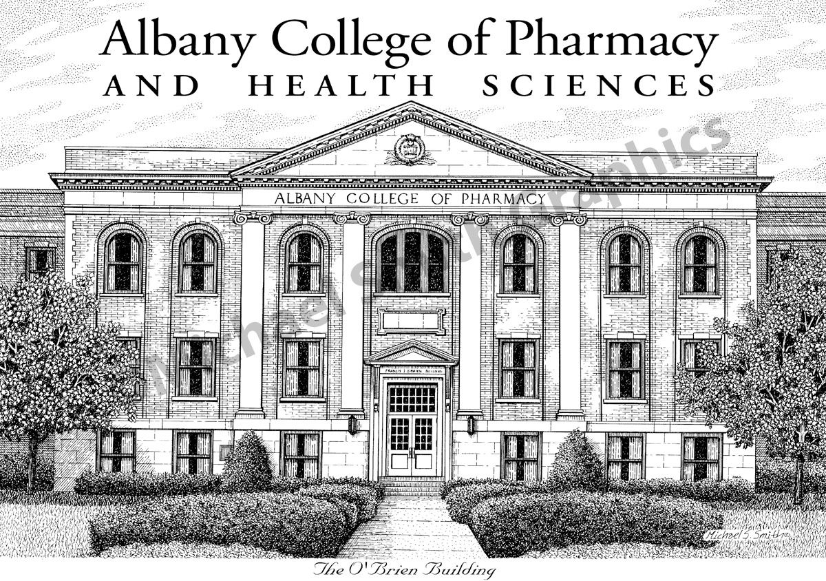 Albany College of Pharmacy and Health Science art print