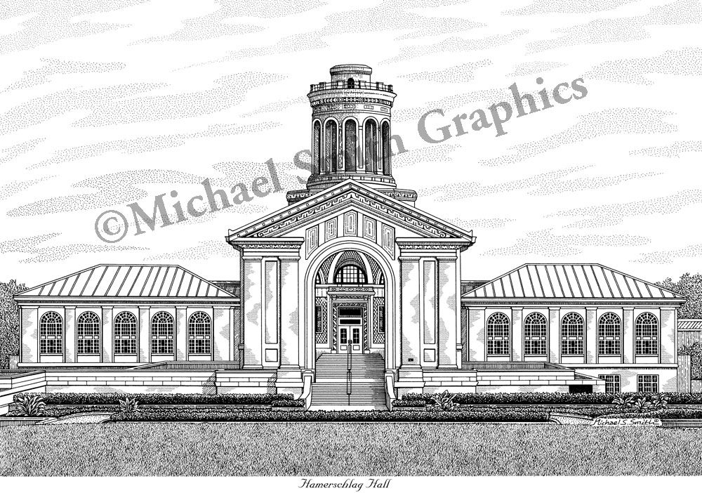 Carnegie Mellon University art print