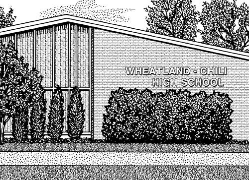 Thumbnail: Wheatland Chili High School wall art