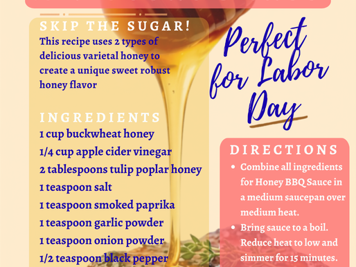 Three Simple Ways to Transform Your Labor Day Meal with Honey
